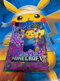 Pikachu Cosplay 1 Horror Hit Card – Minecraft Pink E37 Fan Art Collector Card