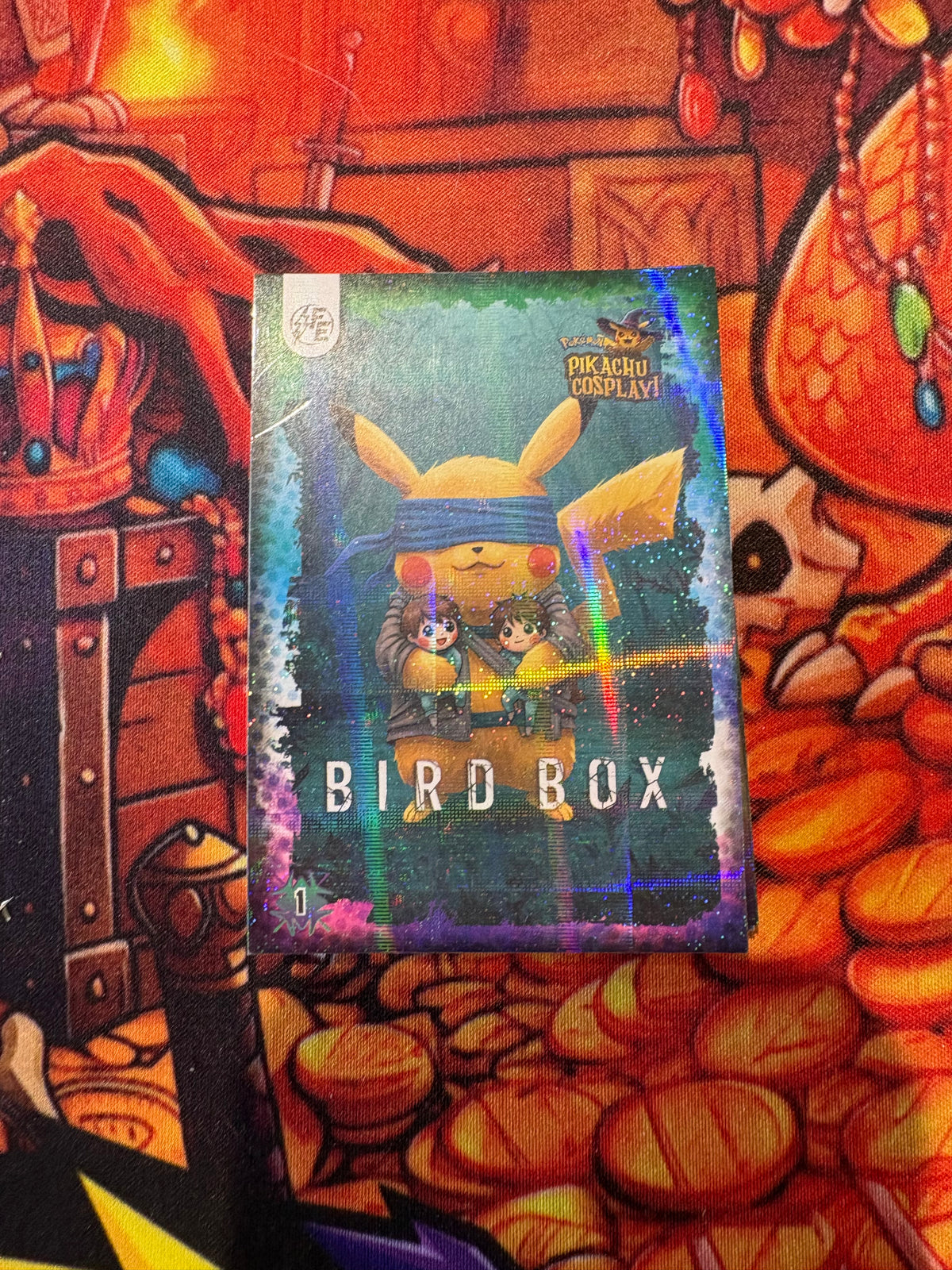 Bird Box Pikachu Cosplay 1  #1