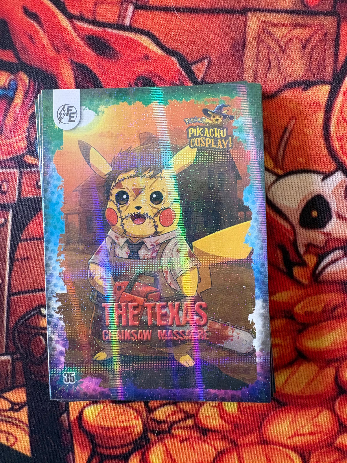 Texas Chainsaw Pikachu Cosplay 1  #35