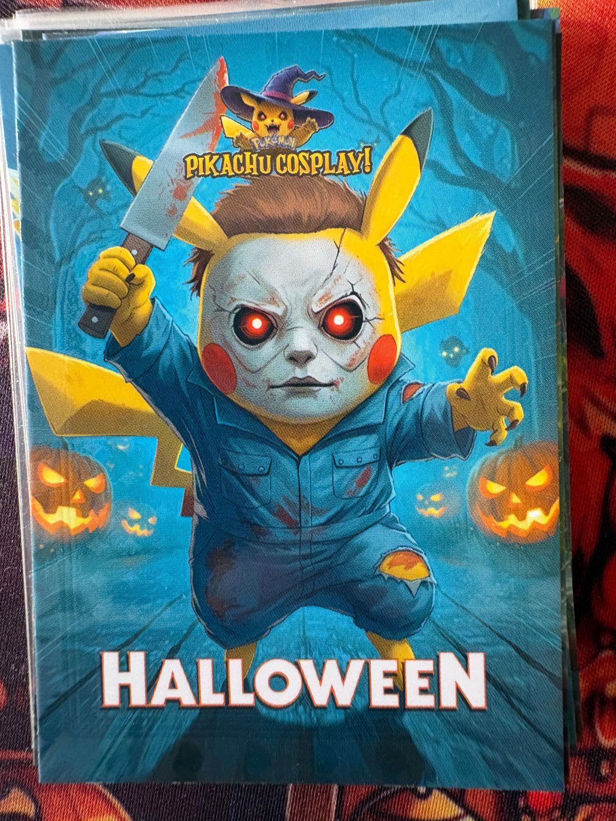 Halloween Pikachu Cosplay 1  God Pack Card #11