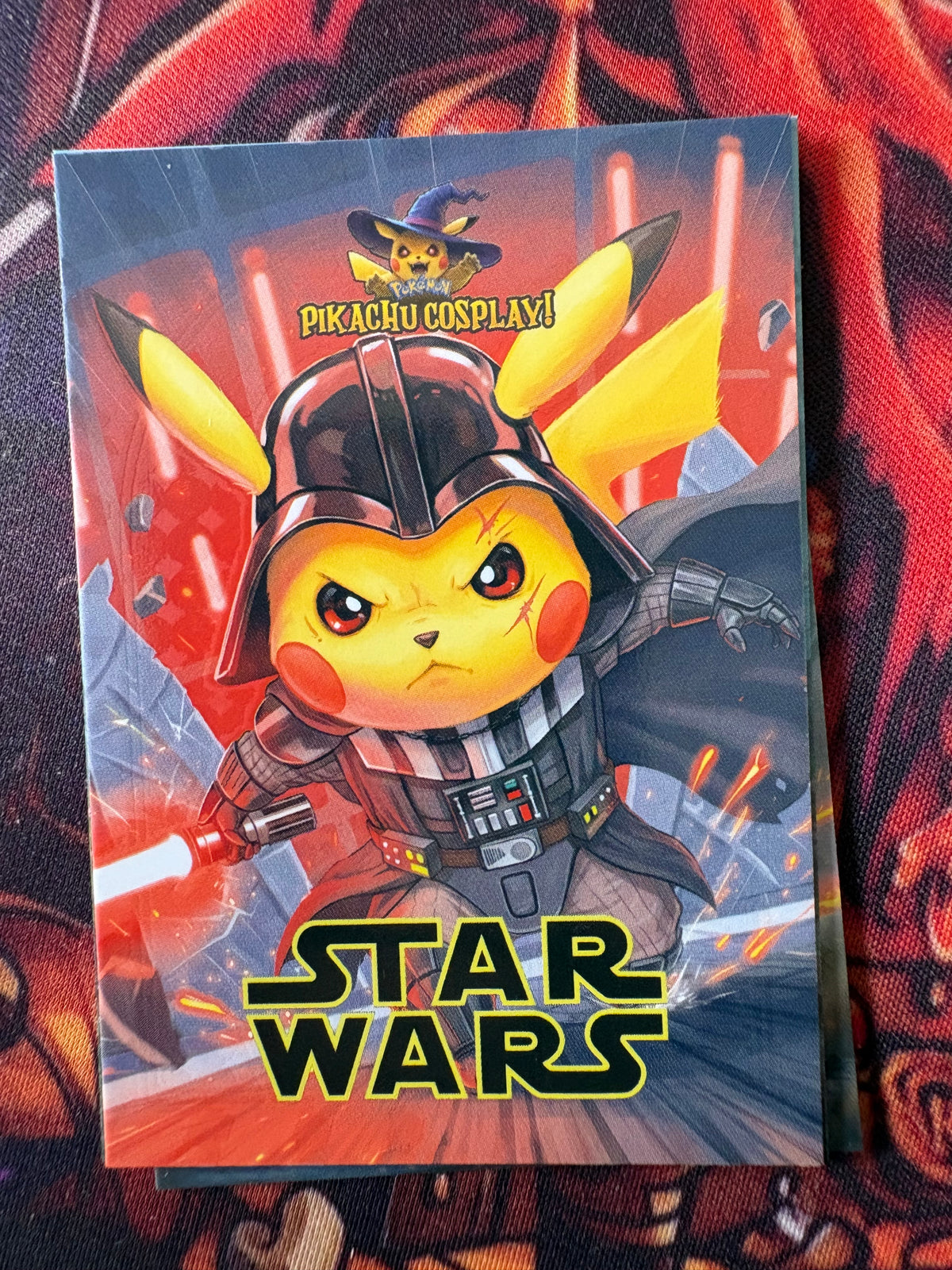 Star Wars Pikachu Cosplay 1  God Pack Card #10