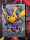 Pikachu Cosplay 1 Horror Hit Card – Evangelion Silver E27 Fan Art Collector Card