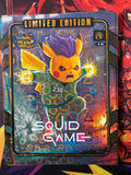 Squid Games Pikachu Cosplay 1  #04 Gold Limited Edition Box Topper