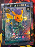Squid Game Pikachu Cosplay 1  #04 Silver Limited Edition Box Topper