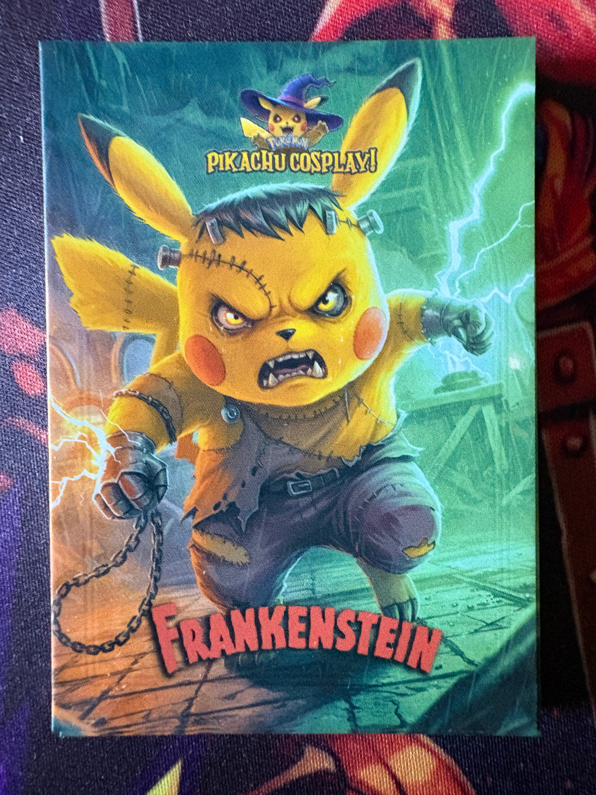 Frankenstein Pikachu Cosplay 1  God Pack Card #4