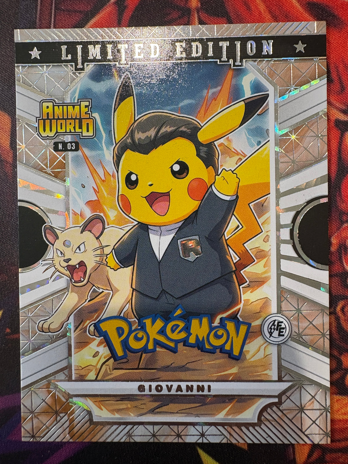 Giovanni Limited Edition Box Topper Pikachu Cosplay 3  #3