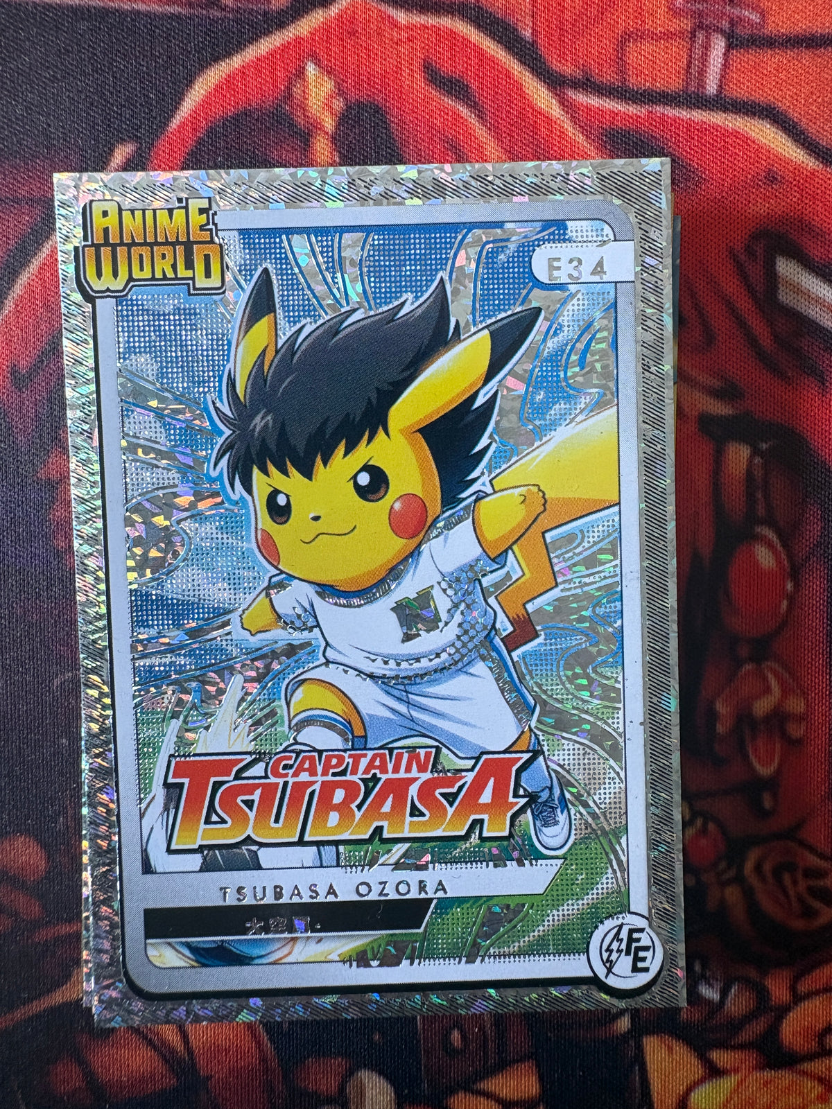Tsubasa Silver Hit Card Pikachu Cosplay 3  #E34