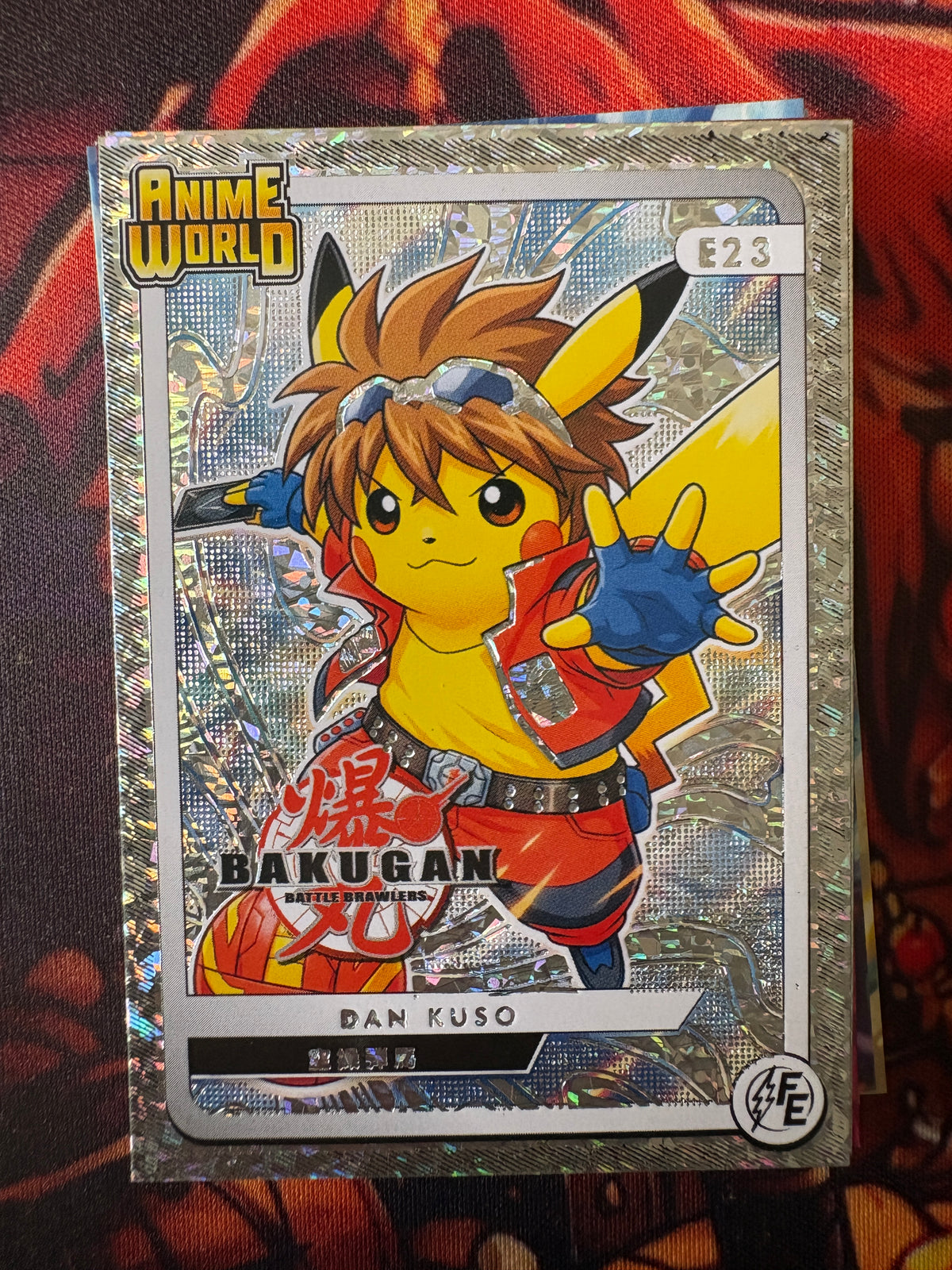 Bakugan Blue Hit Card Pikachu Cosplay 3  #E23