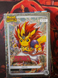 Zenki Blue Hit Card Pikachu Cosplay 3  #E35