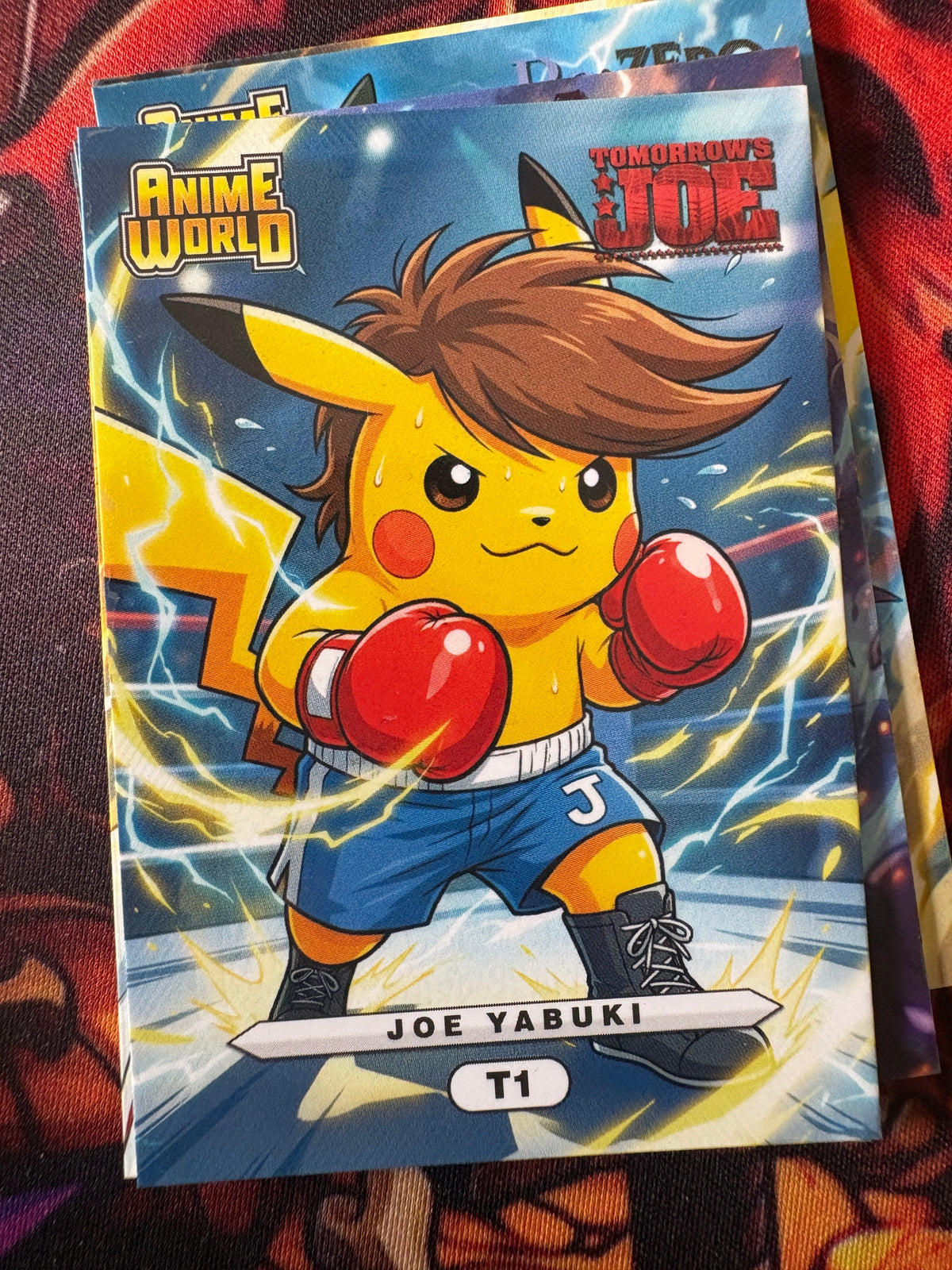 Joe God Pack Card Pikachu Cosplay 3  #T1