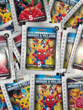 Pikachu cosplay heroes and villians 5 Packs