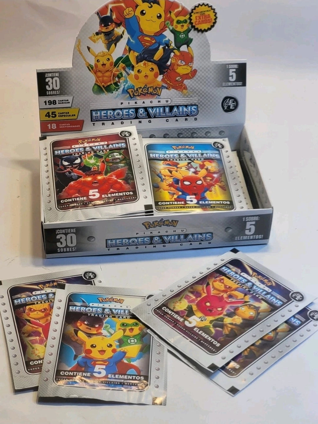 Pikachu cosplay heroes and villians 5 Packs